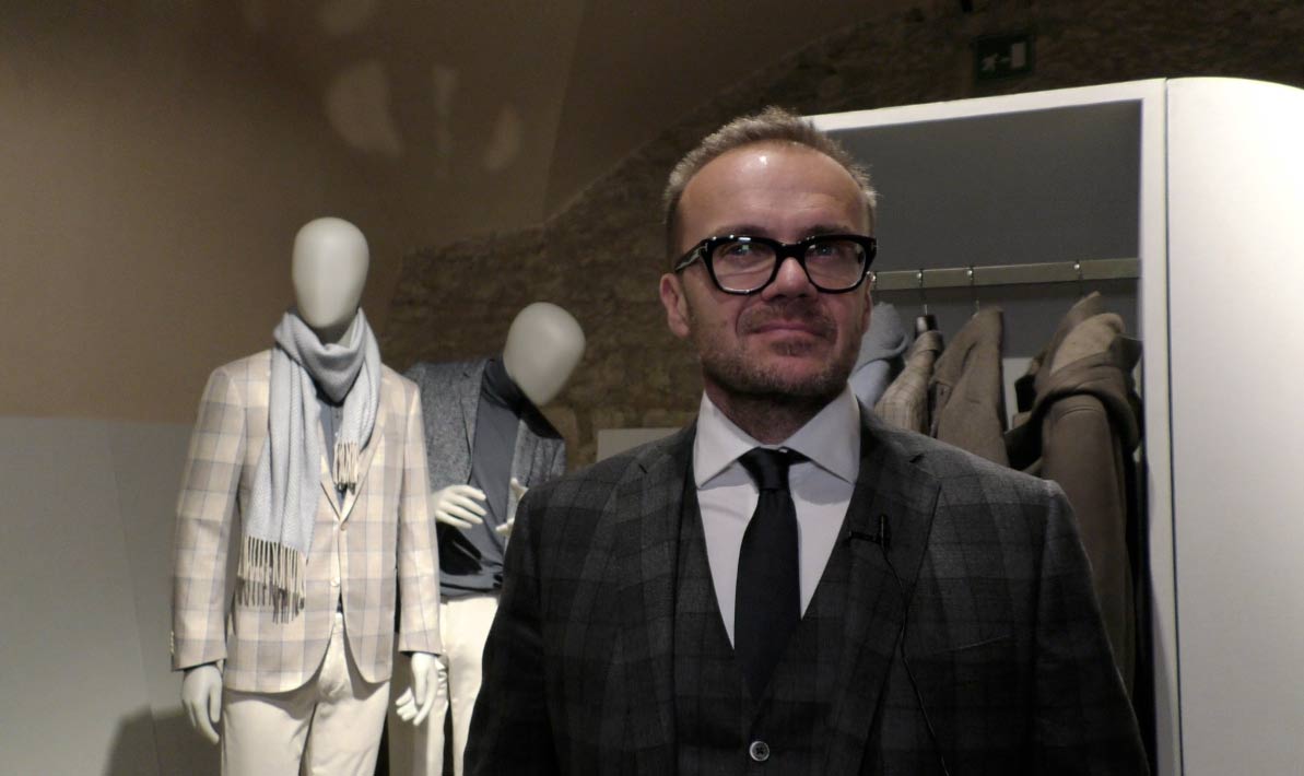 Piattaforma web per i 60 anni di Corneliani