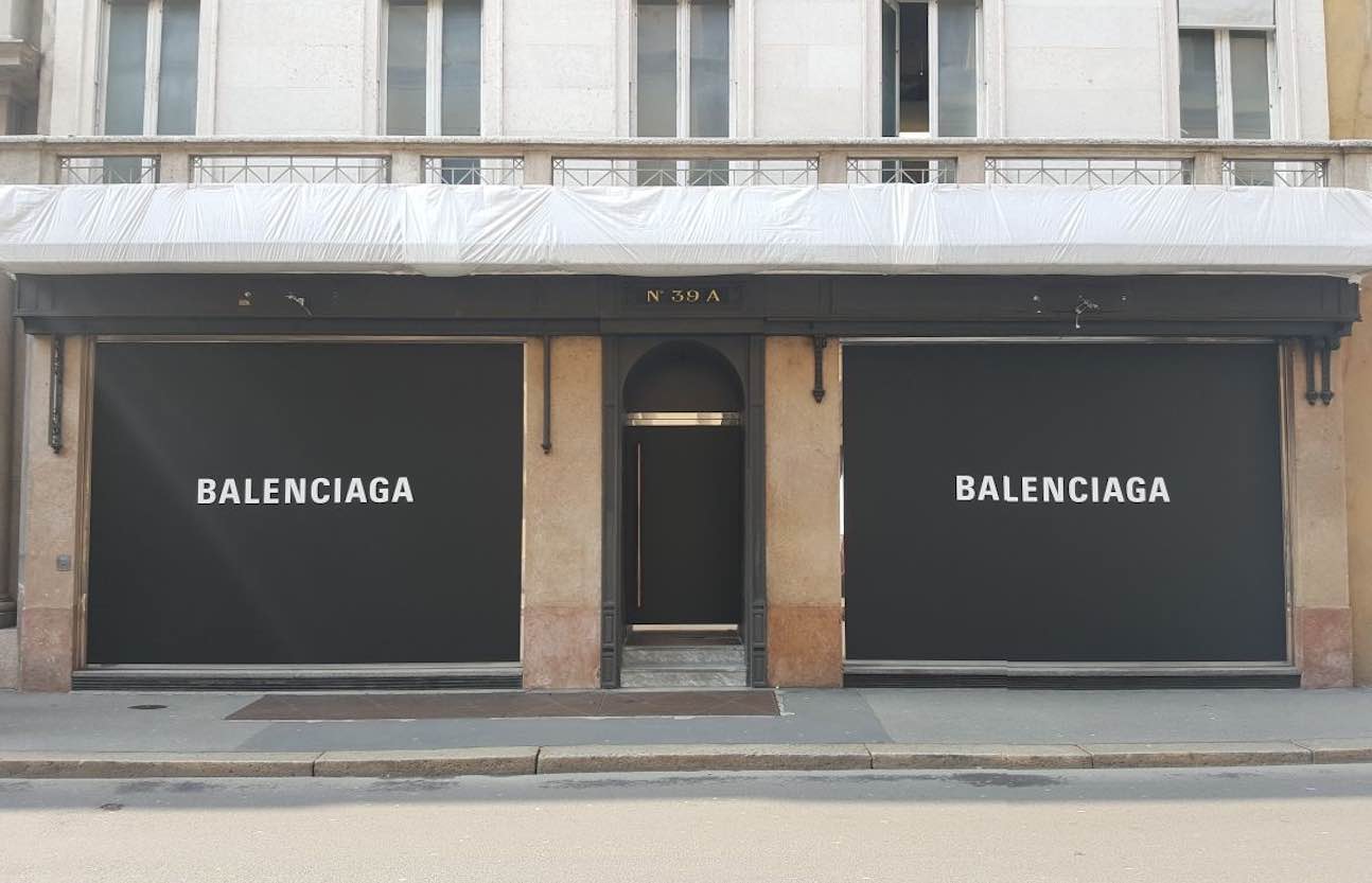 Anche Balenciaga arriva in Montenapoleone