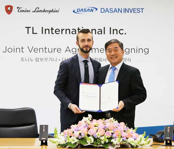 Tonino Lamborghini diventa device in Corea
