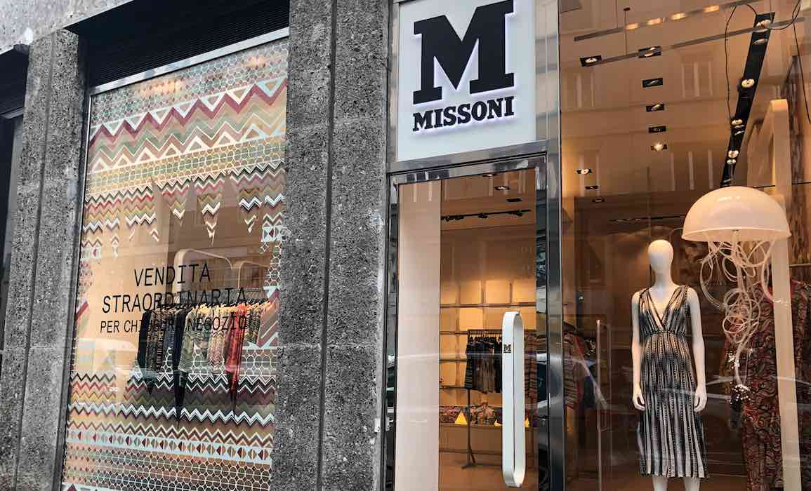 M Missoni chiude licenza e negozio a Milano