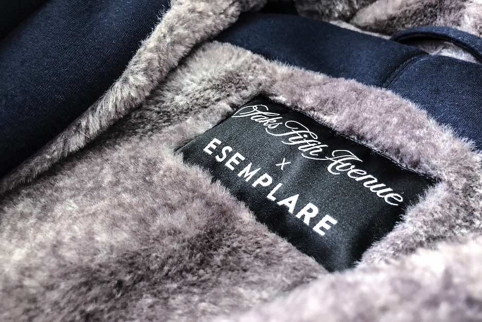 Esemplare conferma il co-branding con Saks