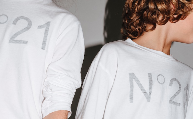 N°21 affida il kidswear a Brave Kid