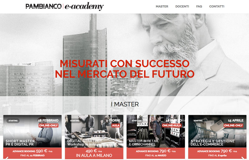 Pambianco E-academy, due giornate a Milano a tutto Digital