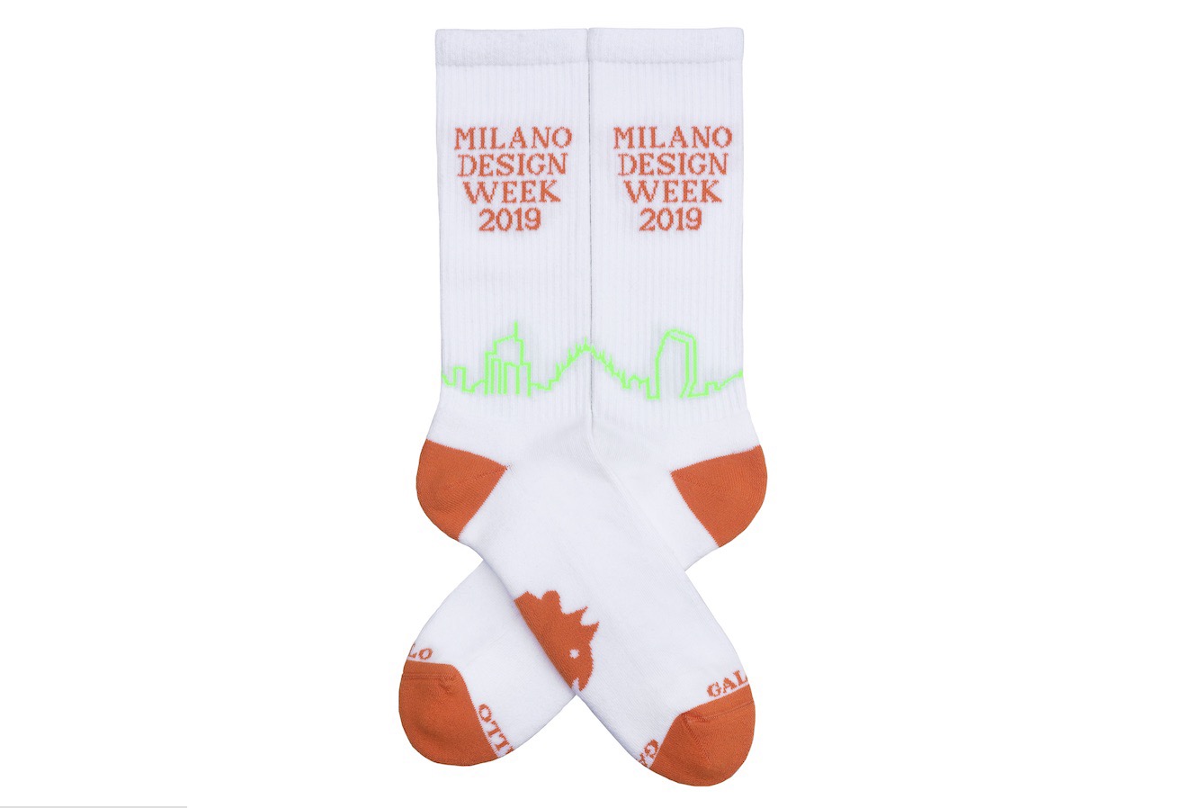 Gallo celebra lo skyline di Milano