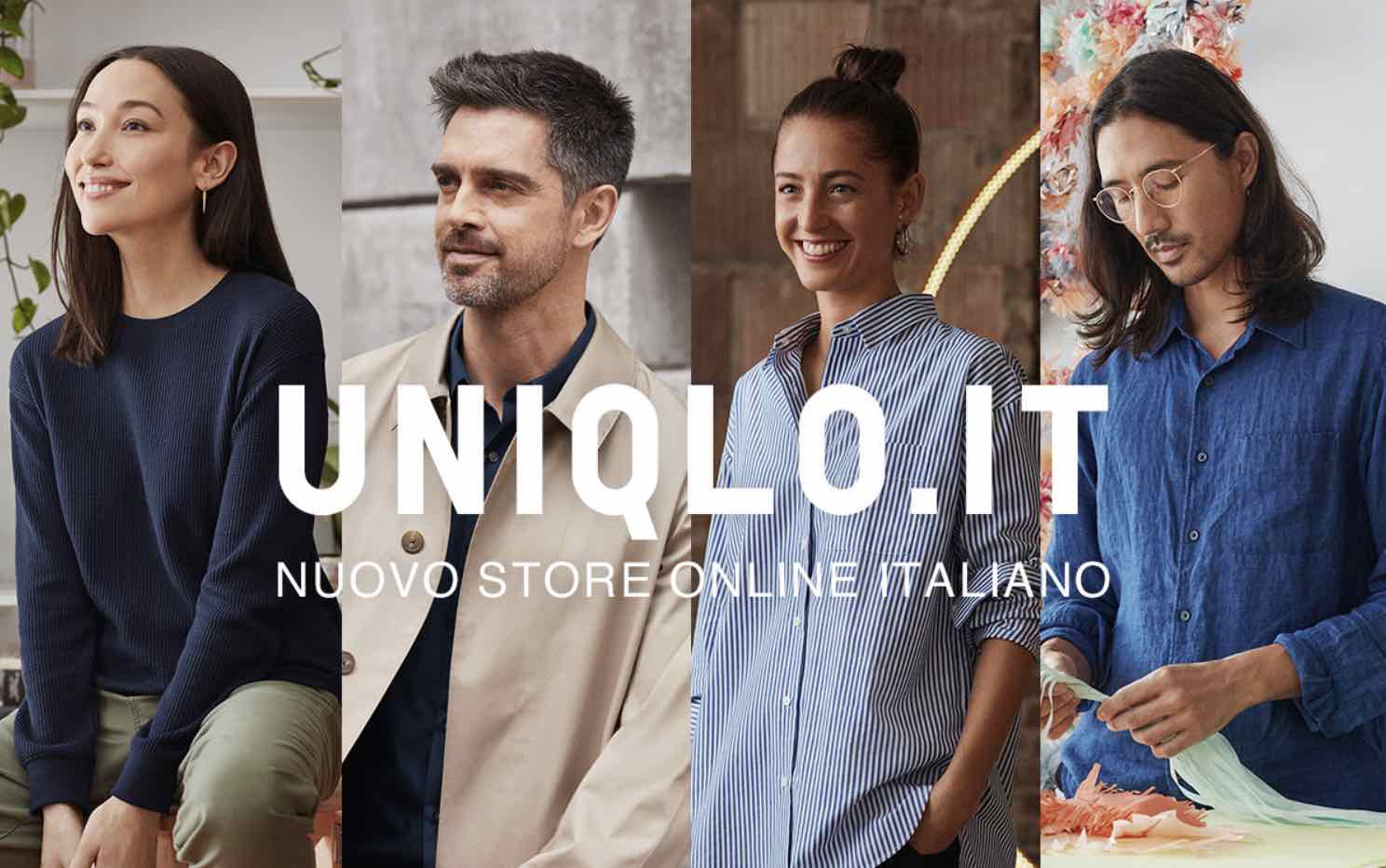 Inizia lo sbarco di Uniqlo. Aperto il primo e-store italiano