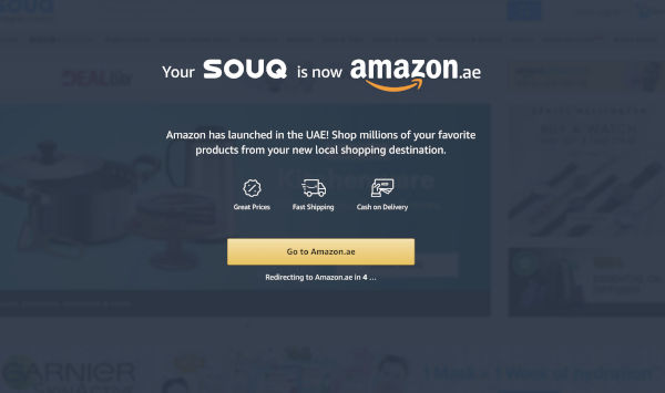 Amazon diventa Amazon anche in Middle East