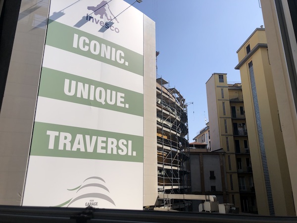Ex Garage Traversi a Milano, nel 2020 diventa mall con piscina e bistrot