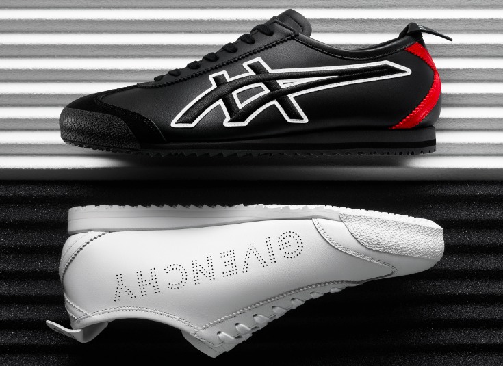Givenchy si allea con Onitsuka Tiger