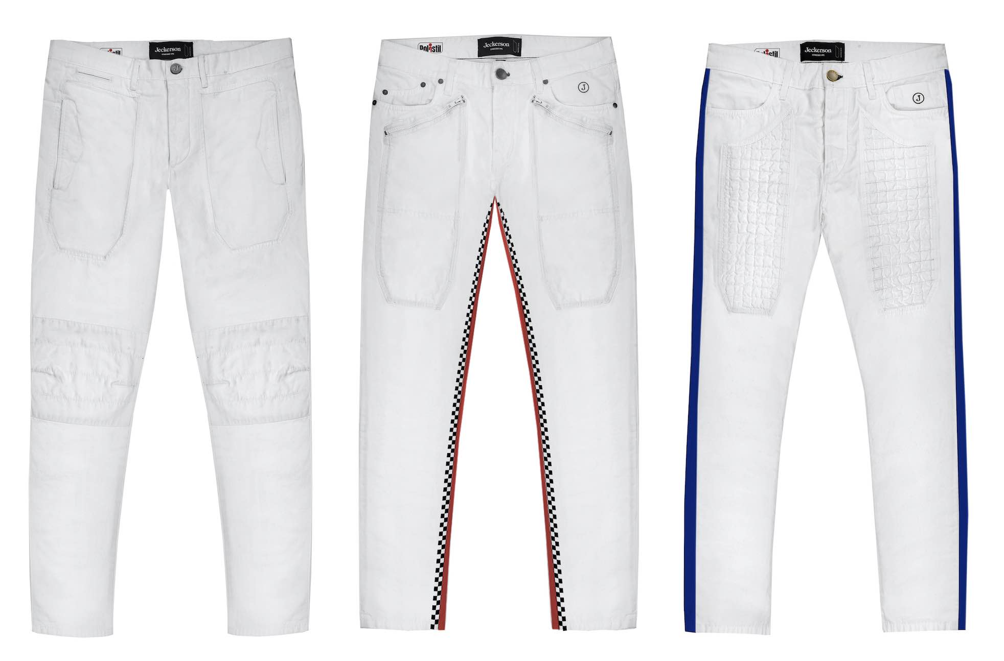 Jeckerson sfreccia a Pitti Uomo con Polistil