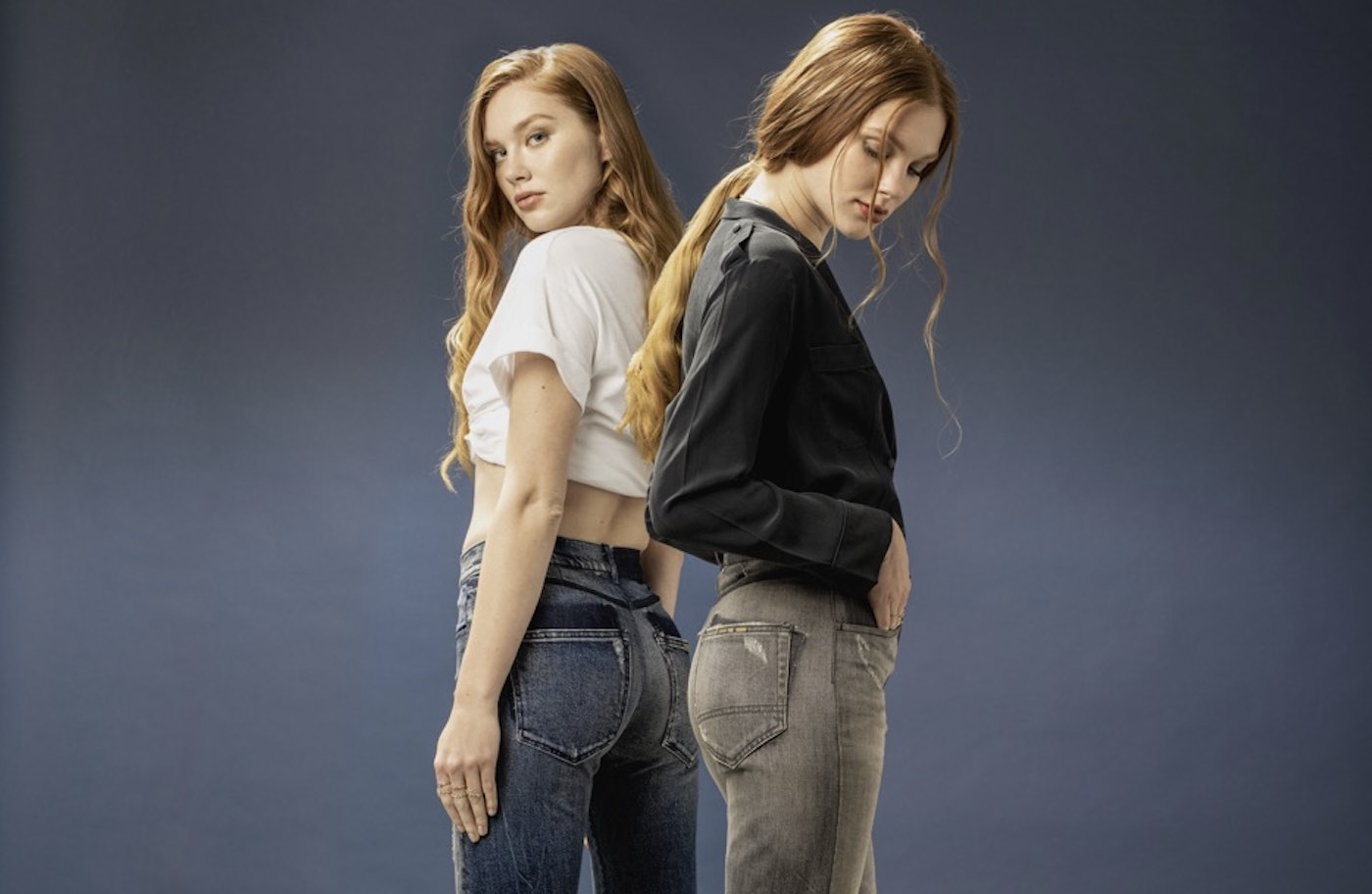 Intesa green per Candiani Denim e Blue of a kind