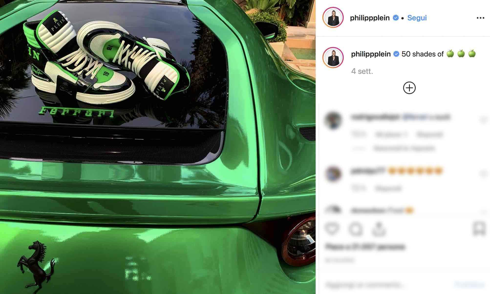 Ferrari a Philipp Plein, niente eros col Cavallino