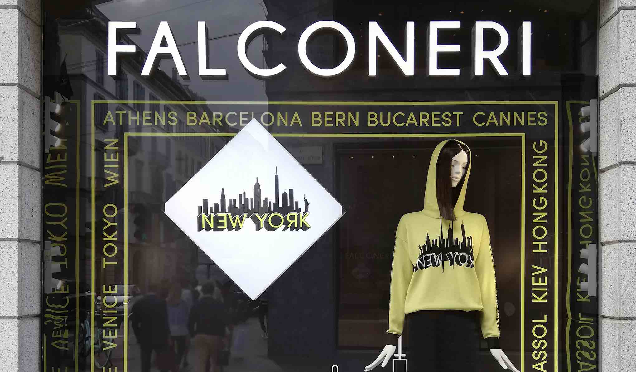 Falconeri inaugura il primo store americano