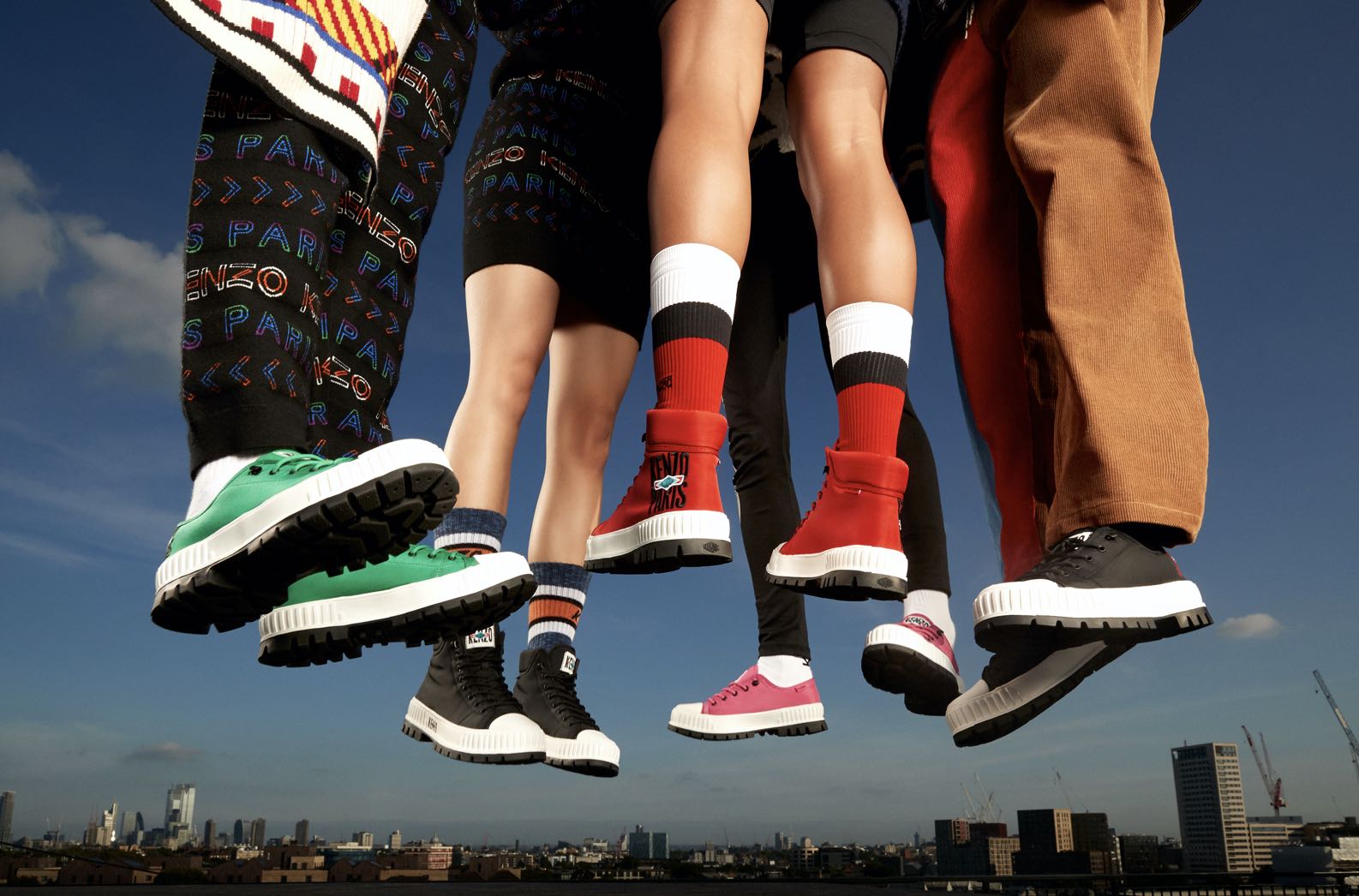 Kenzo corre in tandem con Palladium