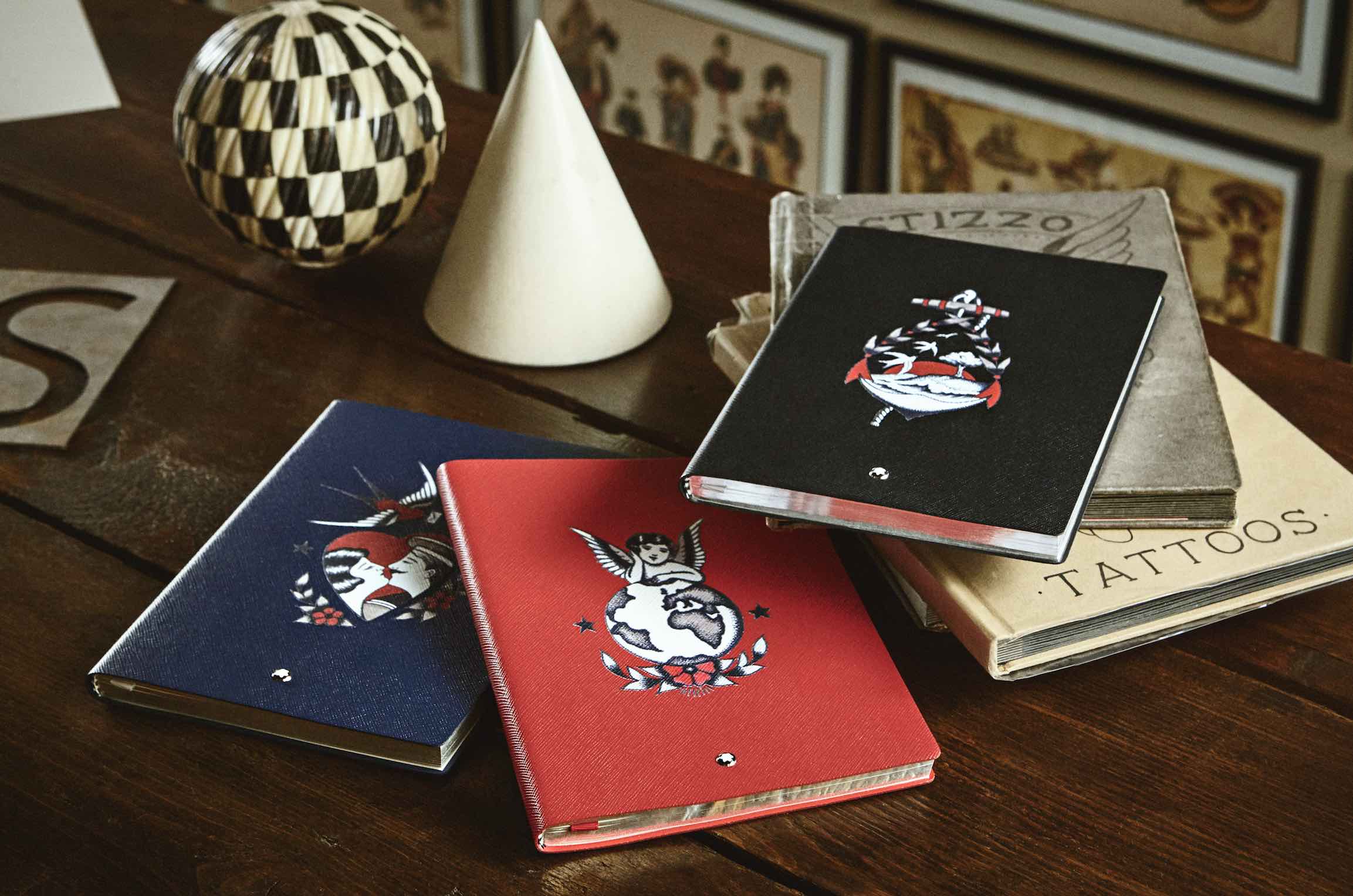 Stizzo firma i nuovi notebook Montblanc x Yoox