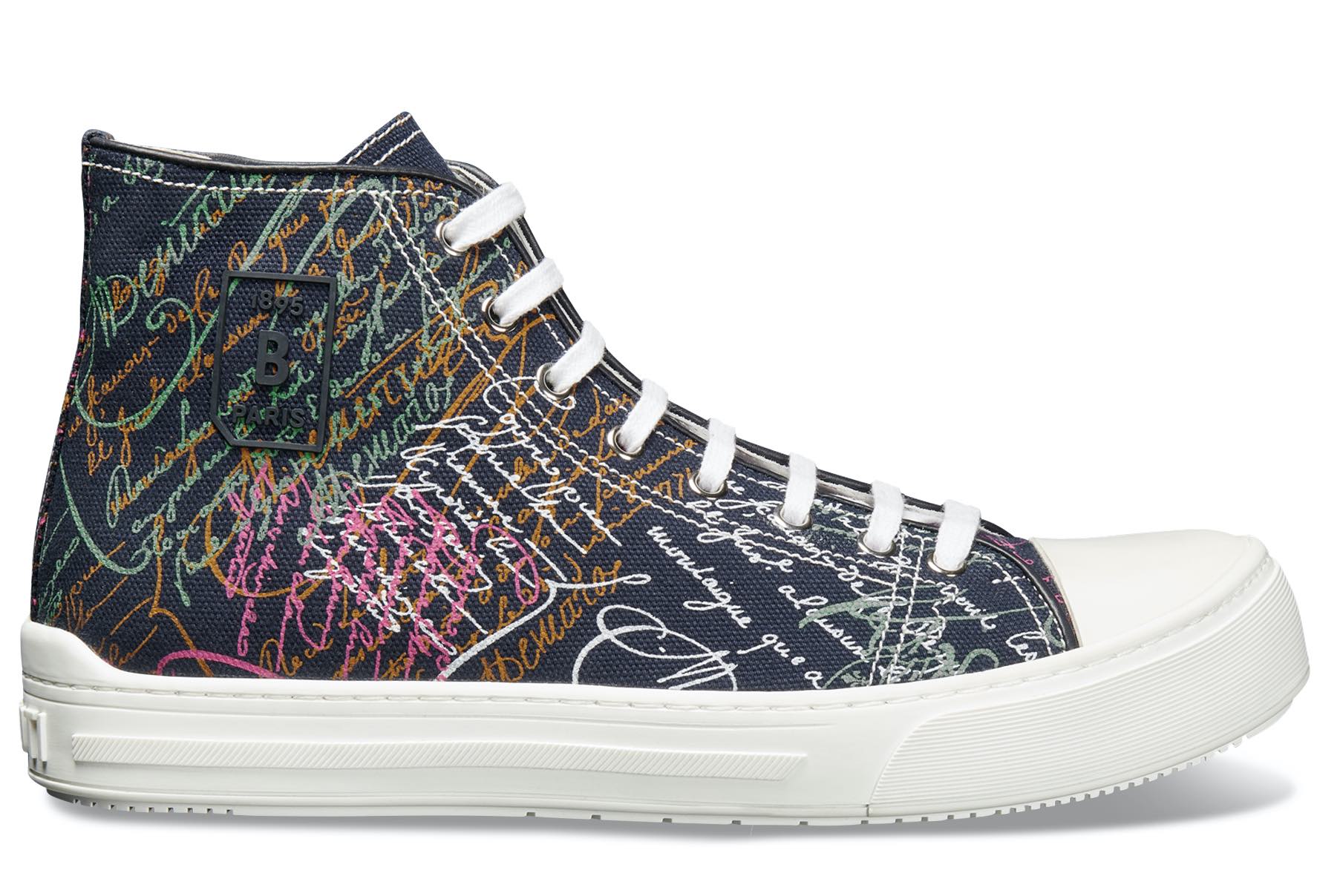 Berluti riscopre la stampa calligrafica in versione multicolor