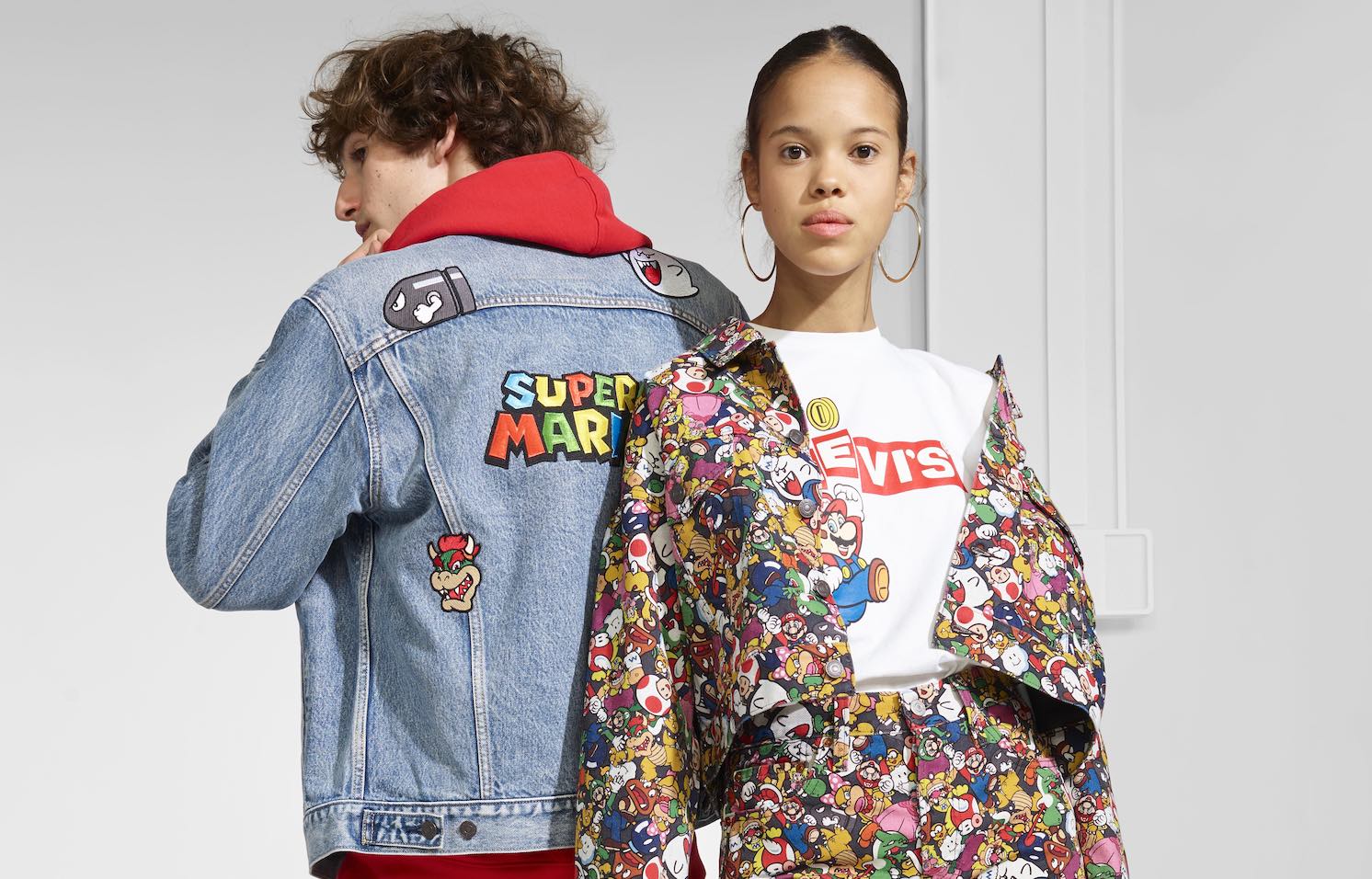 Partita di stile tra Levi’s e Super Mario