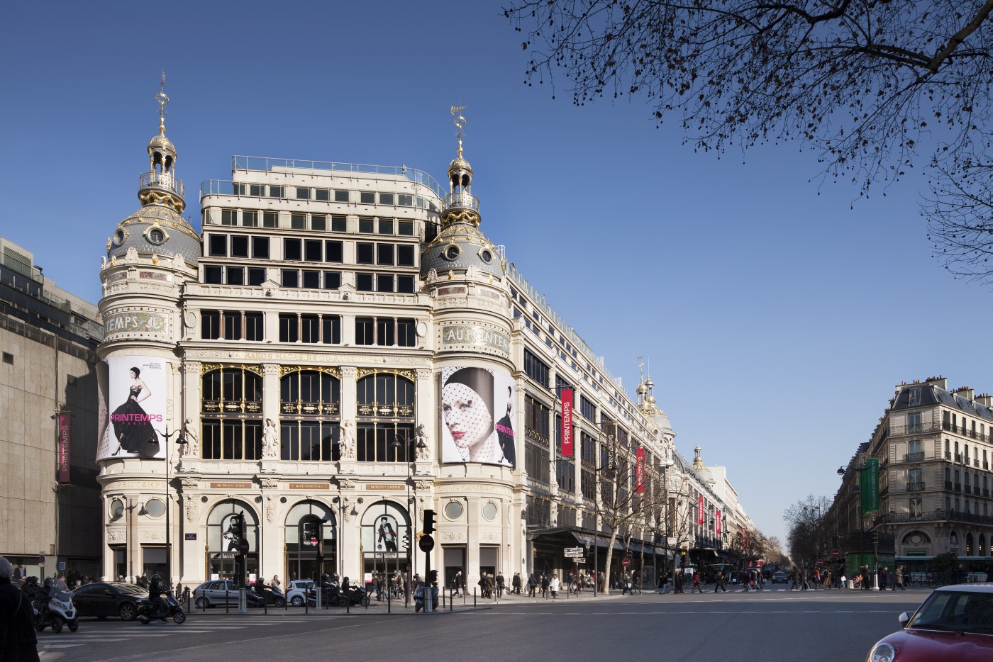 Printemps e Galeries Lafayette fermi fino a luglio