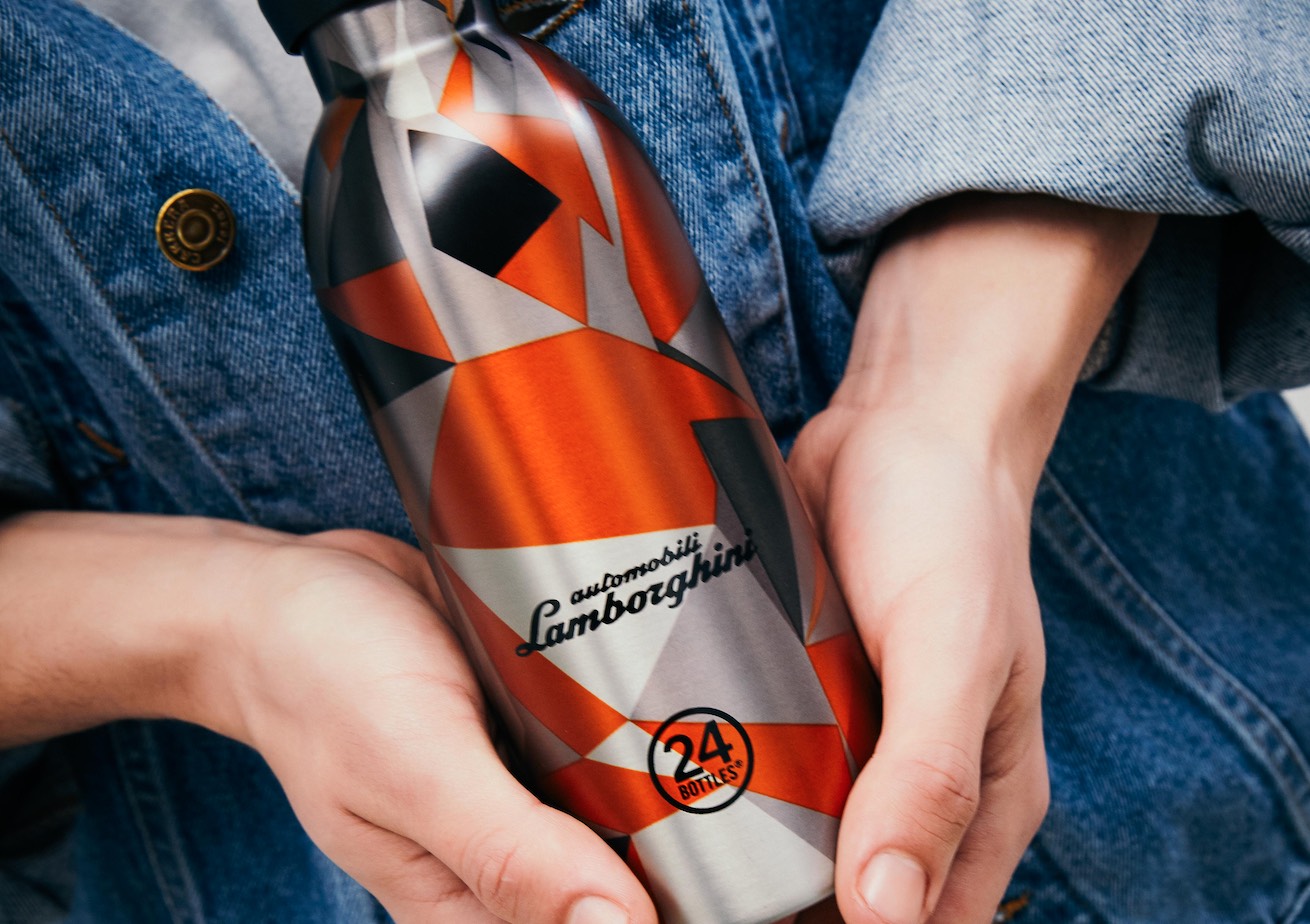 Automobili Lamborghini sfreccia insieme a 24Bottles