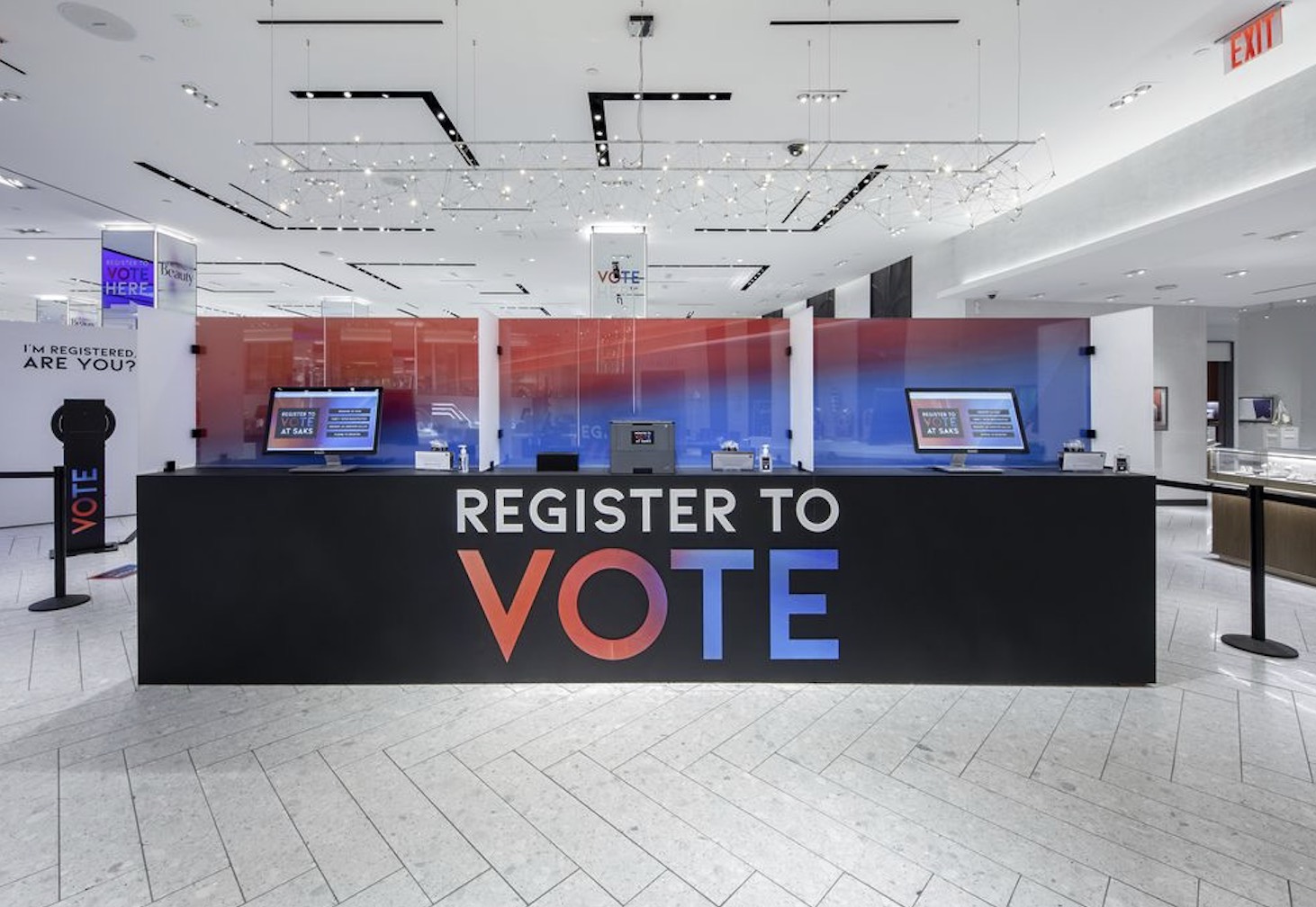 Presidenziali Usa. Per il voto, registrazioni da Saks
