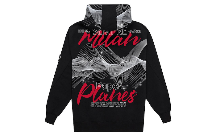 Il Milan lancia una capsule con Paper Planes