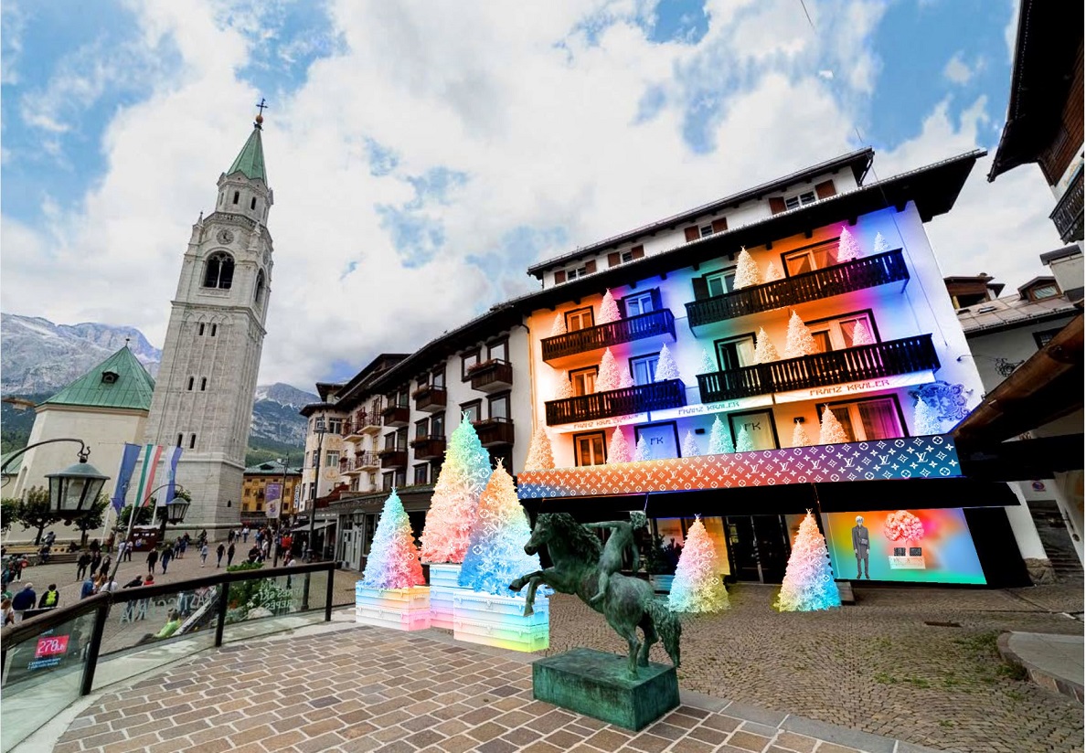 Louis Vuitton aprirà a Cortina d’Ampezzo
