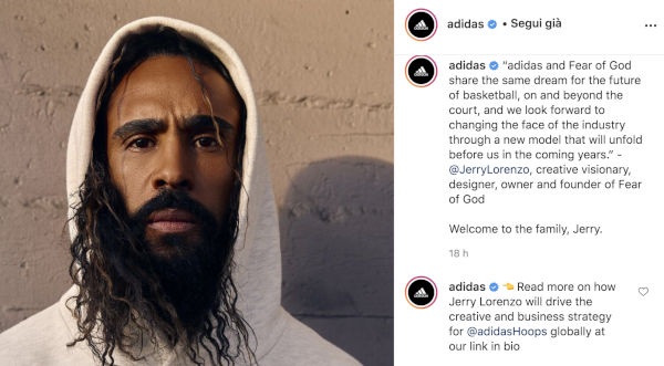 Adidas ‘gioca’ a basket con Fear of God