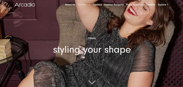 Arcadia cede primo brand. Evans passa a City Chic