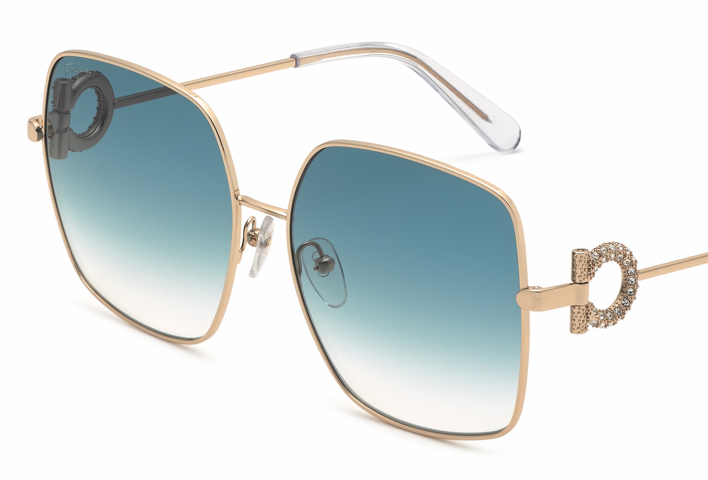 Ferragamo declina il simbolo ‘Gancini’ nell’eyewear