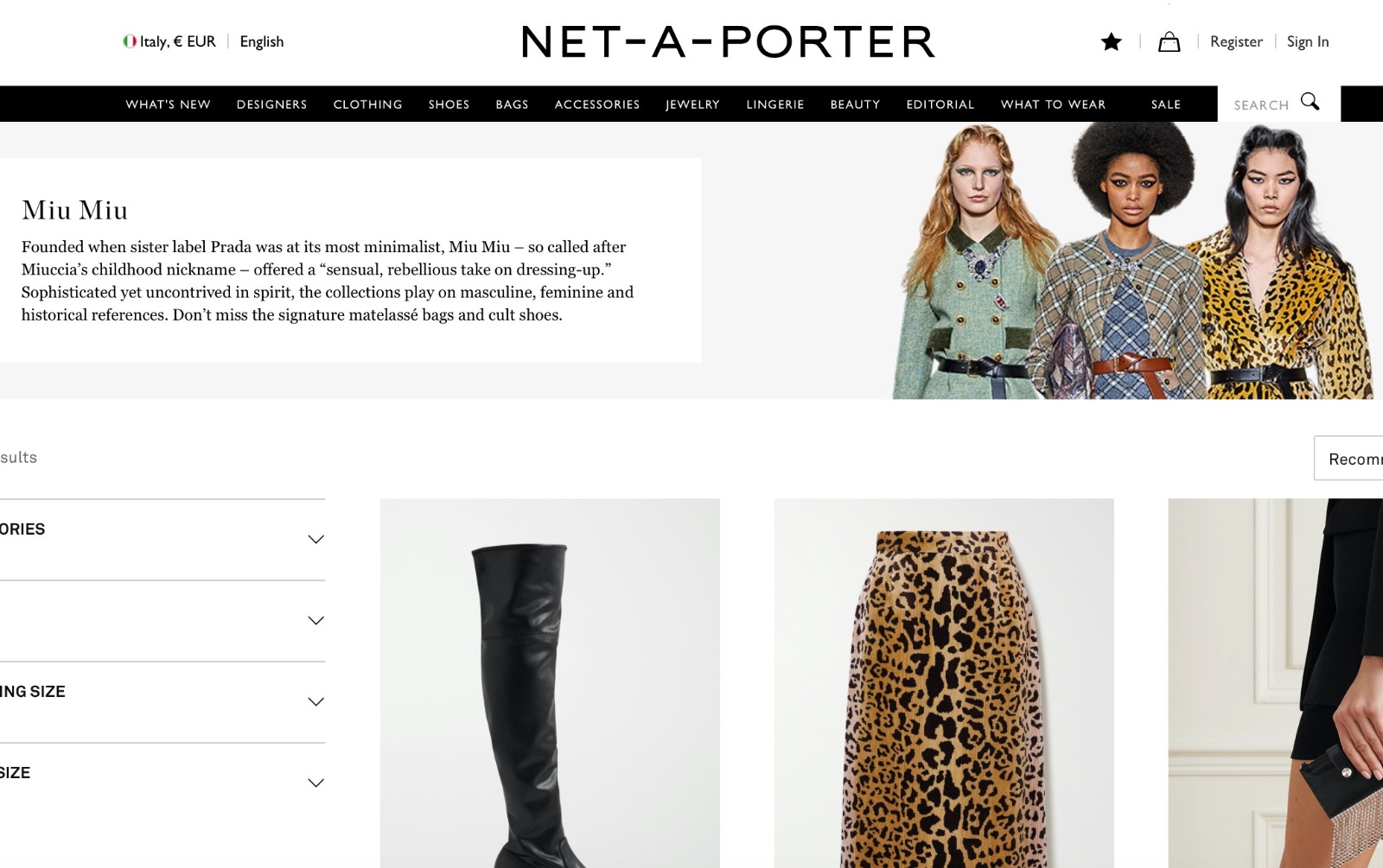 Prada su Net-a-porter in chiave e-concession?