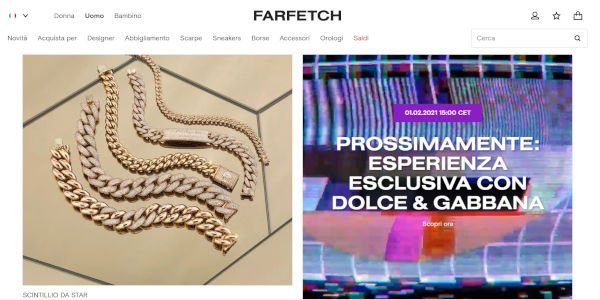 Farfetch adesso ospita le sfilate. Oggi lo streaming di Dolce & Gabbana