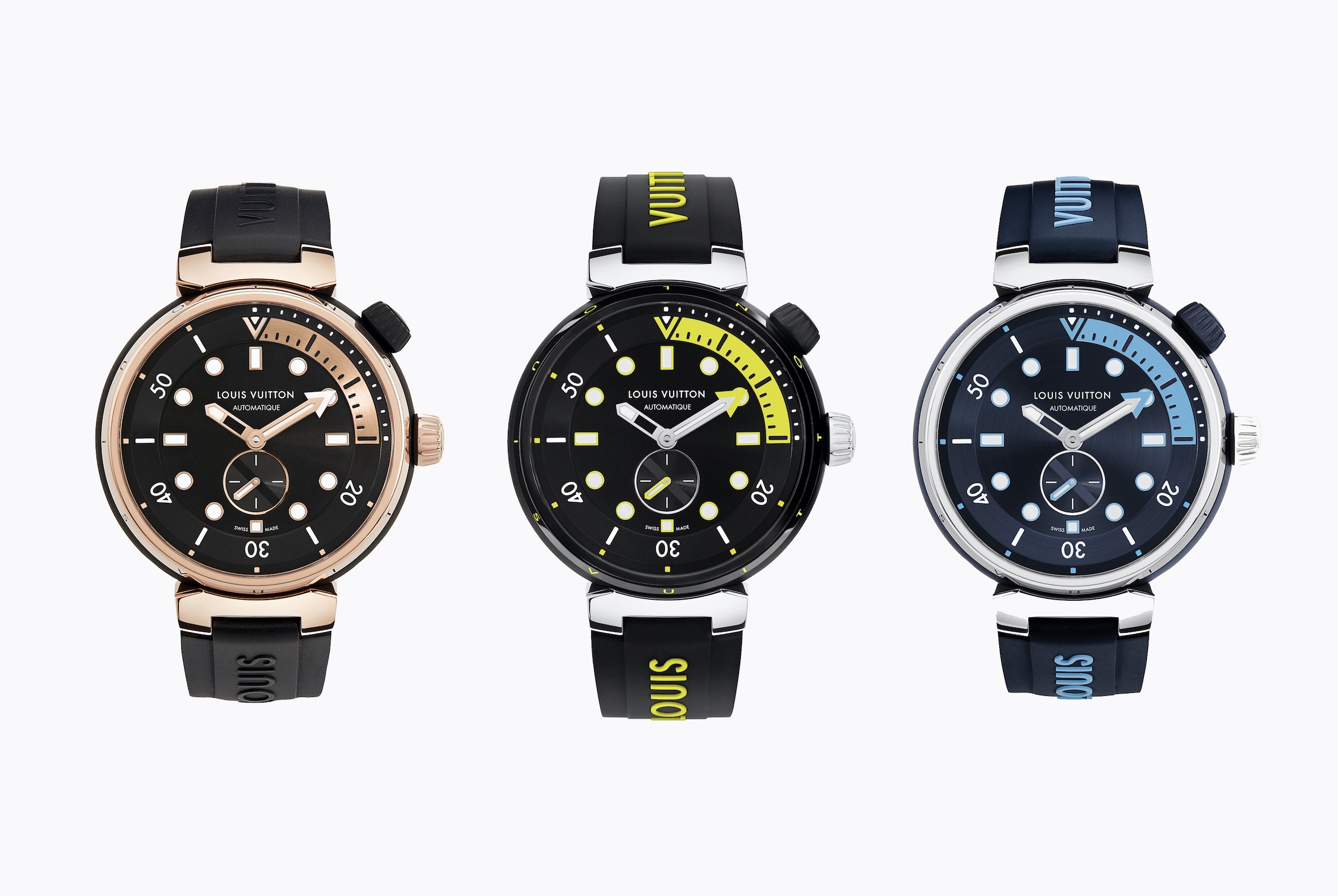 Louis Vuitton presenta la linea Tambour Street Diver