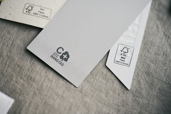 Bulgarelli Production, Carbon Positive Hangtag al Packaging Premiere