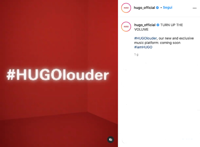 Arriva ‘Hugo Louder’, piattaforma musicale di Hugo Boss