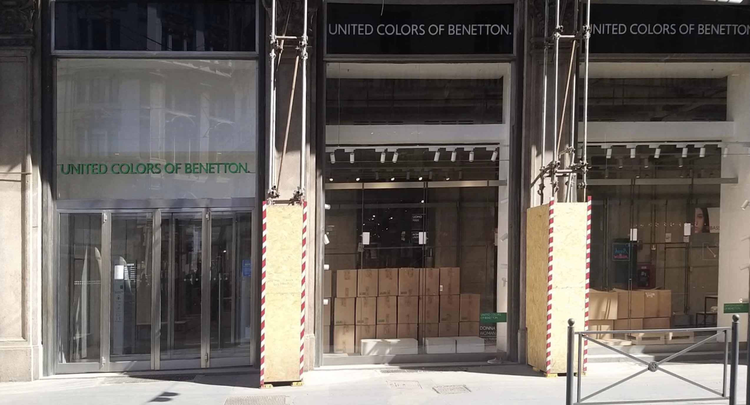 Benetton cambia strategia retail. Chiude lo storico store di Piazza Duomo
