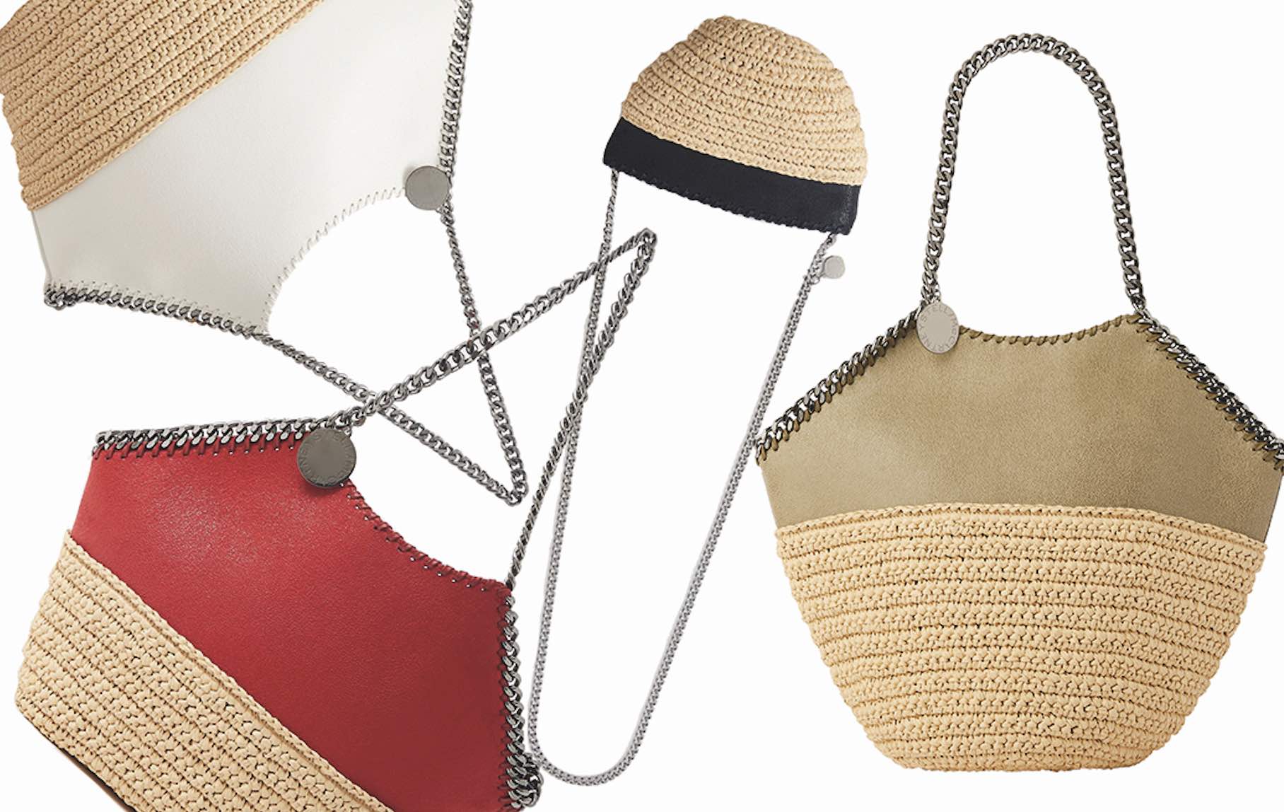La Falabella di Stella McCartney si veste di raffia