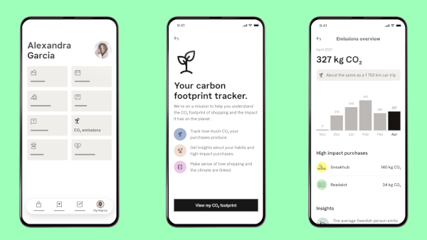 Klarna misura impronta di carbonio delle transazioni