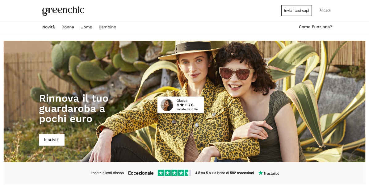 Rebranding per Armadioverde. Diventa Greenchic