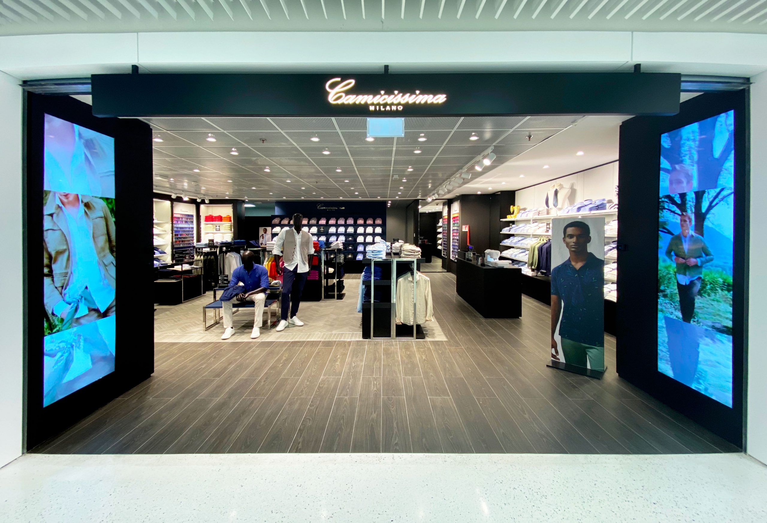 Camicissima presenta il nuovo concept store a Linate