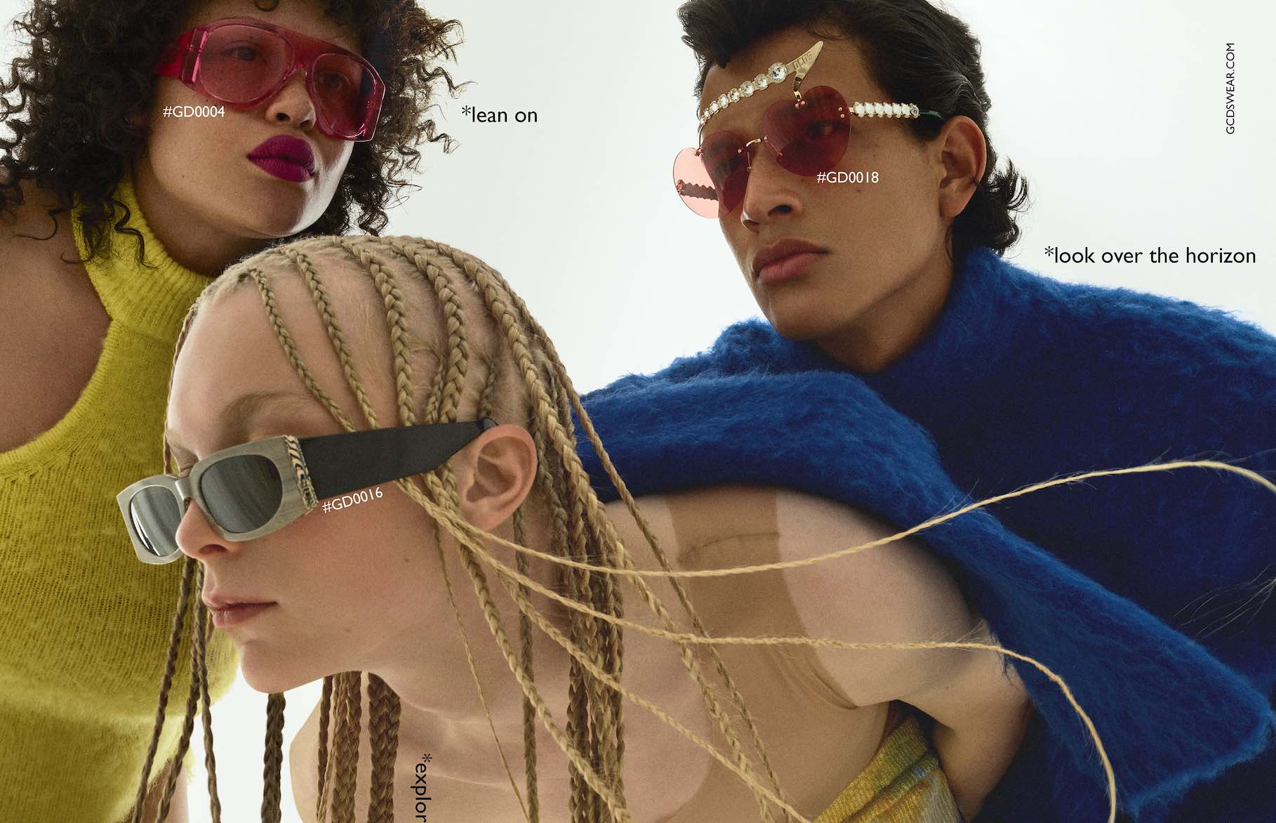 Gcds debutta nell’eyewear tra rock ed eleganza