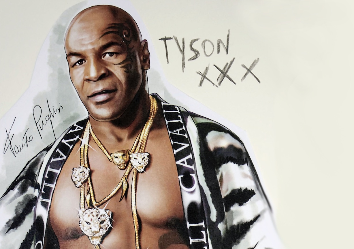Roberto Cavalli sale sul ring con Mike Tyson