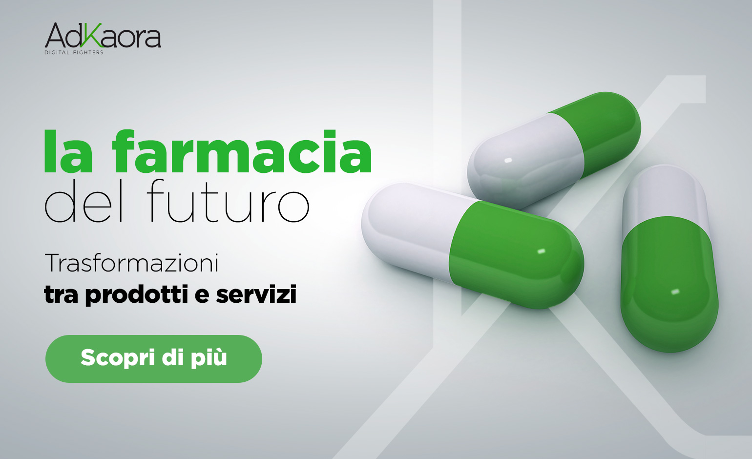 AdKaora traccia il profilo della “farmacia del futuro” con un’analisi sulle trasformazioni del pharma