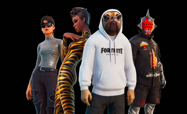 Balenciaga porta il suo lusso in Fortnite