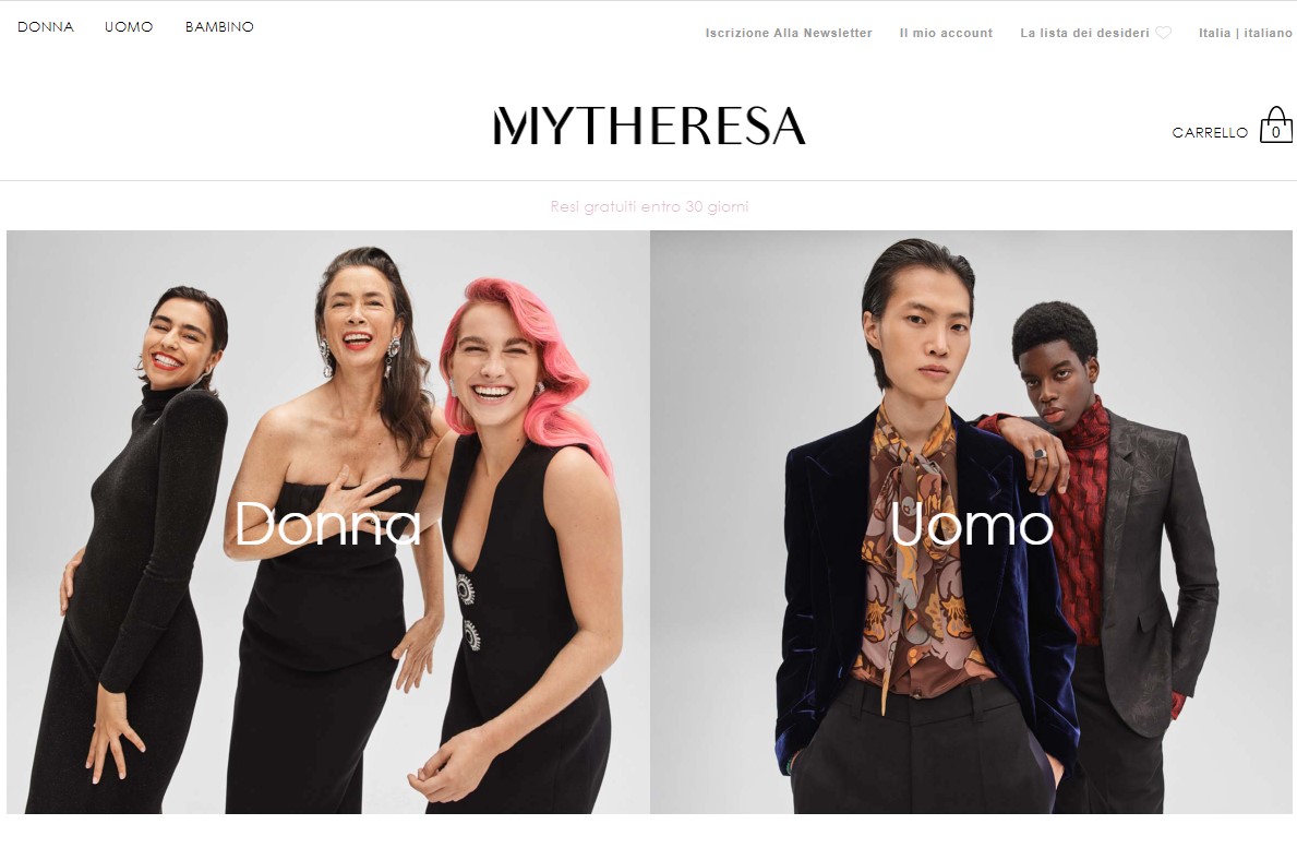 Mytheresa, vendite a +25% nel trimestre