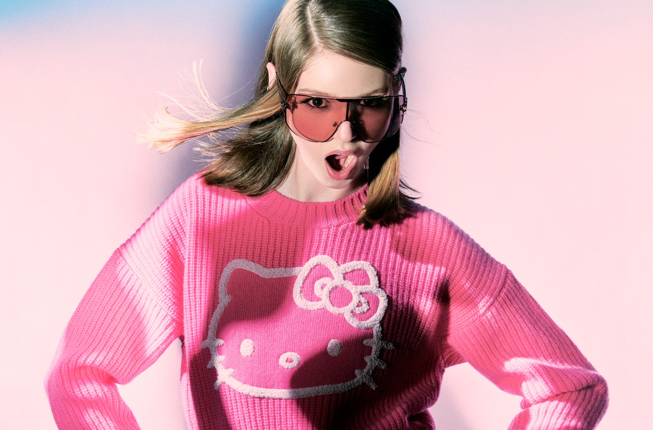 Blumarine interpreta il mondo kawaii di Hello Kitty
