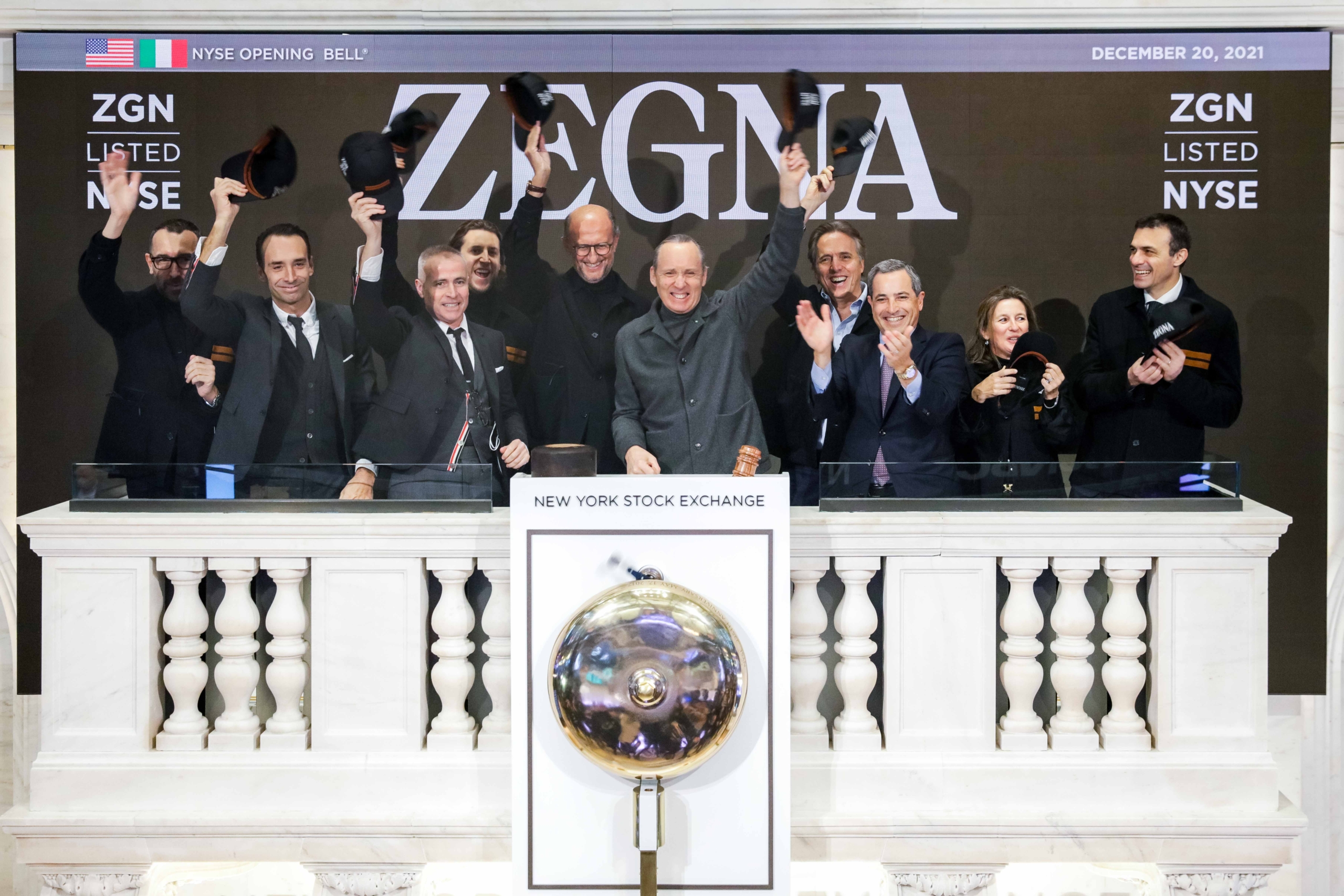Per Zegna debutto brillante al Nyse. “Un momento storico per il made in Italy”