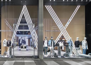 A Milano il primo store Armani Exchange in Italia