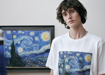 Le t-shirt di Uniqlo si colorano di arte
