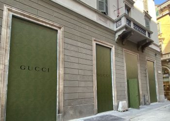 Gucci, via ai lavori per il temporary store di via Verri