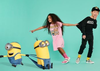 Il kidswear di Moschino incontra i vivaci Minions