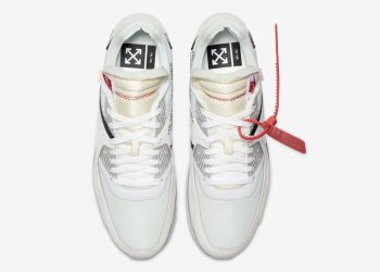 Off-White, trademark per la fascetta rossa